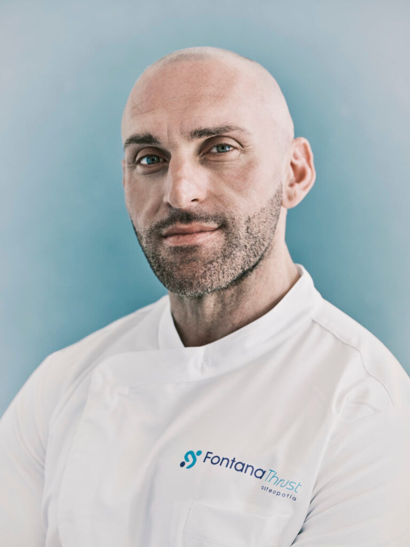 Paolo Fontana durante un trattamento